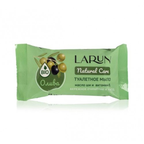 LARUN Natural Care Мыло твердое туалетное Олива 70г